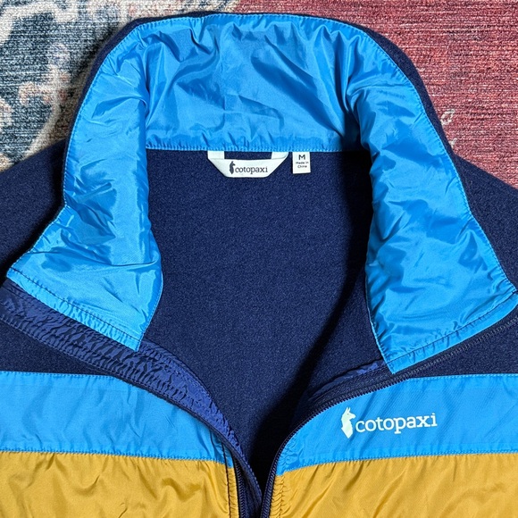 COTOPAXI Teca Fleece Full-Zip Jacket Navy Size Medium - Picture 4 of 15